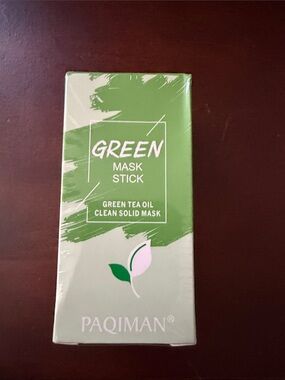 IMAN Green Tea Oil Solid Mask - Green Packaging